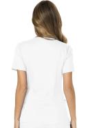 Cherokee Workwear Revolution WW610 Scrubs Top Womens Mock Wrap White