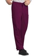 Cherokee Workwear Scrubs Men's Cargo Pants - M - Wine