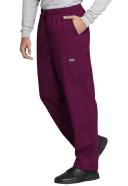 Cherokee Workwear Scrubs Men's Cargo Pants - M - Wine