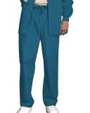 Cherokee Workwear Scrubs Men's Cargo Pants - S - Caribbean Blue