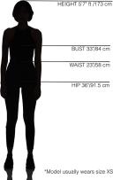 Cherokee Workwear Scrubs Mock Wrap Top - L - Black
