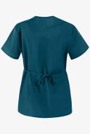 Cherokee Workwear Scrubs Mock Wrap Top - XL - Caribbean Blue