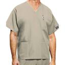 Cherokee Workwear Scrubs Unisex 3 Pocket Top - 3x - Grey