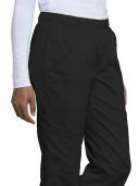 Cherokee Workwear Women's Core Stretch Petite Cargo Pants - S - Black