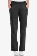 Cherokee Workwear Women's Core Stretch Petite Cargo Pants - S - Black