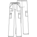 Cherokee Workwear Women's Core Stretch Pull-On Cargo Pants - L - Navy