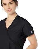 Cherokee Workwear WW650 Scrubs Top Womens Mock Wrap Red