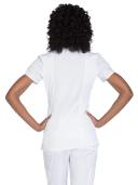 Cherokee Workwear WW650 Scrubs Top Womens Mock Wrap White