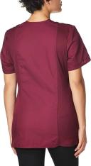 Cherokee Workwear WW650 Scrubs Top Womens Mock Wrap Wine