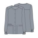 Cherokee WW Professionals Women's Snap Front Scrub Jacket - S - White