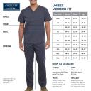 Cherokee Ww530c Unisex Top and Pant Set, Price/Each - Black, 5XL