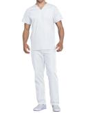 Cherokee Ww530c Unisex Top and Pant Set, Price/Each - White, XXS