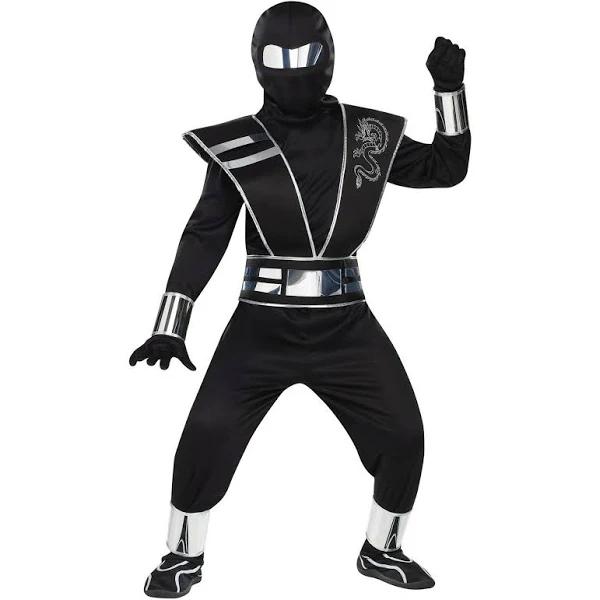 Child Silver Mirror Ninja Costume C3098034