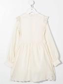 Chloé Girls Ivory Broderie Ruffle Dress