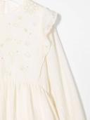 Chloé Girls Ivory Broderie Ruffle Dress