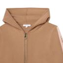 Chloé Kids - Branded Zip-Up Hoodie Beige - 6 Years