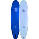Chop Stick 6'0" (Blue Colourways) Neon Blue Deck / Fluro Red Slick