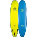Chop Stick 6'0" (Blue Colourways) Neon Blue Deck / Fluro Red Slick