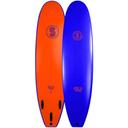 Chop Stick 6'0" (Blue Colourways) Neon Blue Deck / Fluro Red Slick