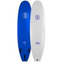 Chop Stick 6'0" (Blue Colourways) Neon Blue Deck / Fluro Red Slick