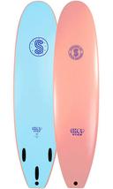 Chop Stick 6'0" (Blue Colourways) Neon Blue Deck / Fluro Red Slick