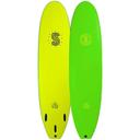Chop Stick 6'0" (Blue Colourways) Neon Blue Deck / Fluro Red Slick