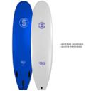 Chop Stick 6'0" (Blue Colourways) Neon Blue Deck / Fluro Red Slick