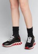 Christian Louboutin Loubishark Leather Sneakers - Multi - 41.5