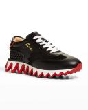 Christian Louboutin Loubishark Leather Sneakers - Multi - 41.5