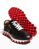 Christian Louboutin Loubishark Leather Sneakers - Multi - 41.5