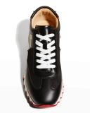 Christian Louboutin Loubishark Leather Sneakers - Multi - 41.5