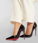 Christian Louboutin So Kate 120 Black Patent Leather - Women Shoes