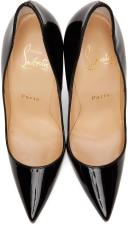Christian Louboutin So Kate 120 Black Patent Leather - Women Shoes
