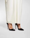 Christian Louboutin So Kate 120 Black Patent Leather - Women Shoes