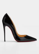 Christian Louboutin So Kate 120 Black Patent Leather - Women Shoes