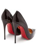 Christian Louboutin - So Kate 120 Patent Leather Pumps - Womens - Black