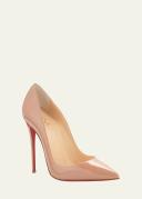 Christian Louboutin So Kate Patent Pumps 120 - Nude - 39.5