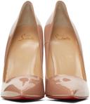Christian Louboutin So Kate Patent Pumps 120 - Nude - 40.5