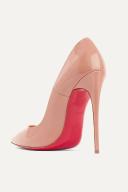 Christian Louboutin So Kate Patent Pumps 120 - Nude - 41