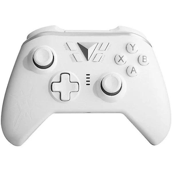 Chronus Wireless Controller For Xbox One, 2.4GHz Wireless Gaming Gamepad, Wireless Game Controller Compatible With Xbox One/PS3/PC(White)