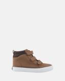 Ciao Mitch Hi Top Sneakers in Brown Tan 08