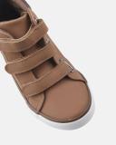 Ciao Mitch Hi Top Sneakers in Brown Tan 08