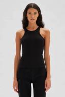 Ciel Rib Tank - Black, 6