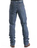 Cinch Men's Bronze Label Slim Fit Jean, Dark Stonewash, 36W x 32L