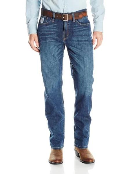 Cinch Men's Silver Label Slim-Fit Jean, Indigo, One Size