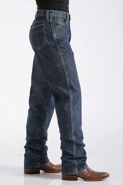 Cinch Mens Relaxed Fit Green Label Jeans Green / 38L / 34