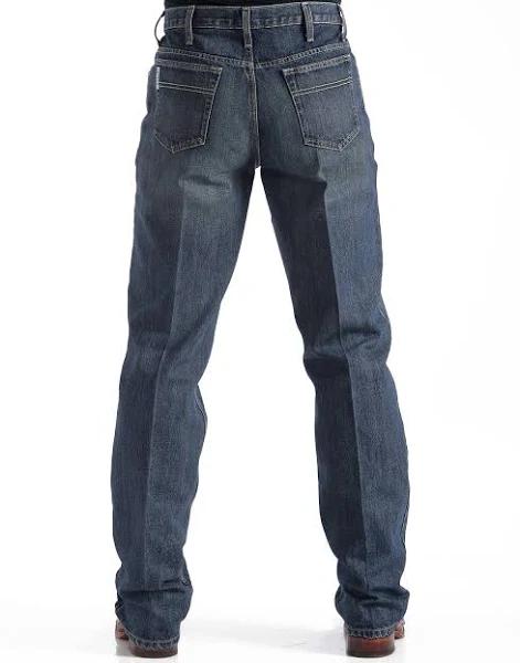 Cinch Relaxed Fit White Label Jean - Dark Stonewash Dark Stonewash / 32L / 28