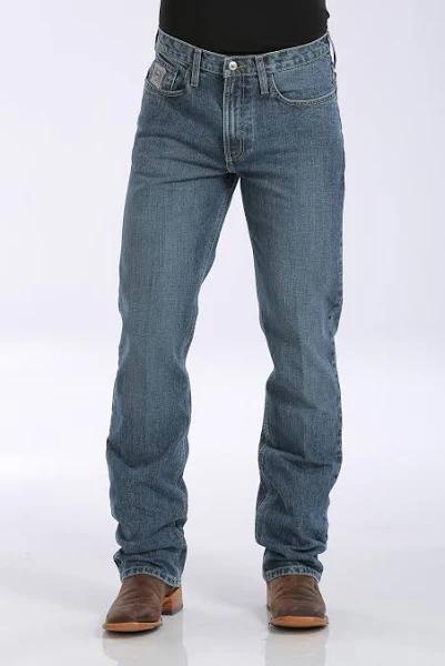 Cinch Slim Fit Silver Label Jean - Medium Stonewash Medium Stonewash / 30L / 28