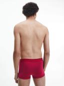 CK Black Micro Low Rise Trunk Red XL