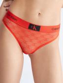 CK96 Logo Lace Bikini Brief Red XS